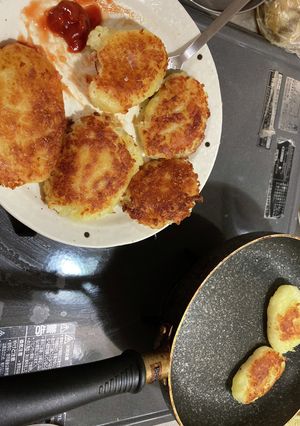 焼きハッシュドポテト-レシピのメイン写真