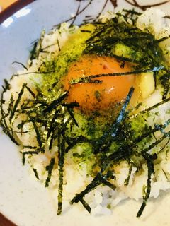 たまかけとろろごはん●海苔&ショウガ-レシピのメイン写真