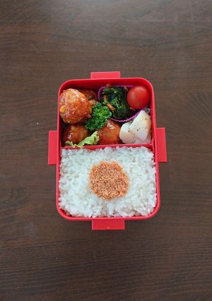 中学生女子弁当2023.6.8-レシピのメイン写真