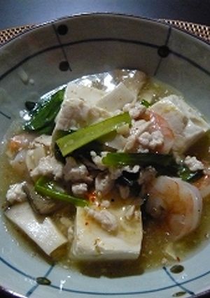 白いマーボー豆腐-レシピのメイン写真
