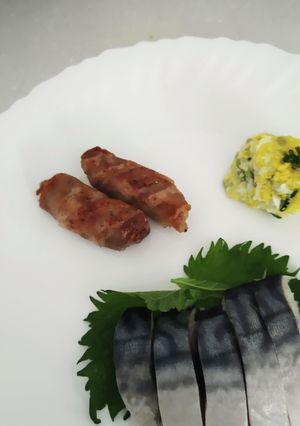 新生姜豚肉巻きのグリル焼き-レシピのメイン写真