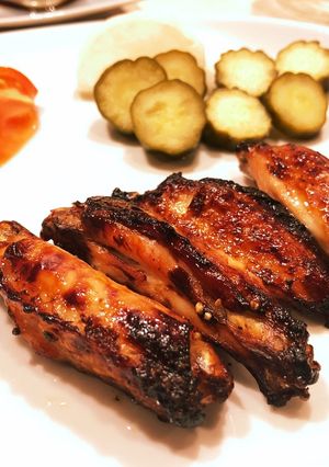 鶏手羽中の簡単漬け込み焼き-レシピのメイン写真