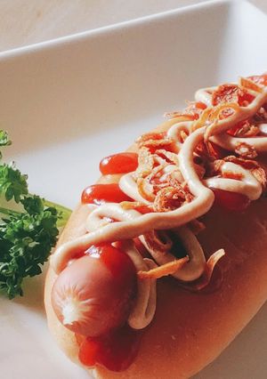基本でないイケアホットドッグスウェーデン-レシピのメイン写真