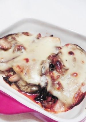 水ナスのムサカ風重ね焼き-レシピのメイン写真