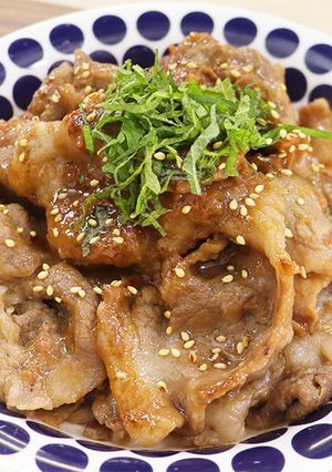 時短作り置き「豚肉の梅だれ焼き」-レシピのメイン写真