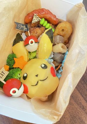 ピカチュウのキャラ弁-レシピのメイン写真