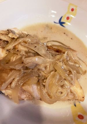 鶏むね肉のクリーム煮-レシピのメイン写真