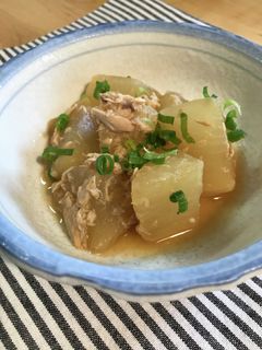 ツナと大根の煮物-レシピのメイン写真