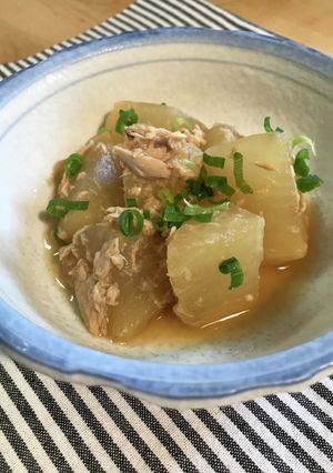 ツナと大根の煮物-レシピのメイン写真
