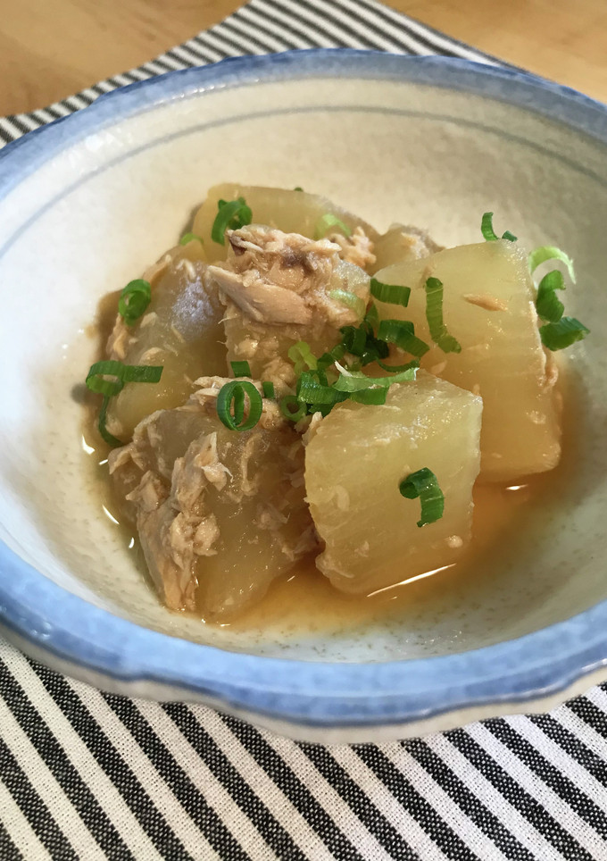 ツナと大根の煮物-レシピのメイン写真