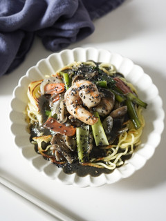 黒ごま中華焼きそば-レシピのメイン写真