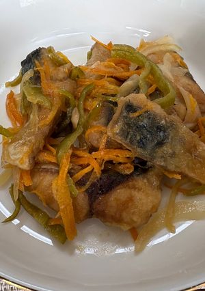 肌荒れにも良い! 鯖の南蛮漬け-レシピのメイン写真