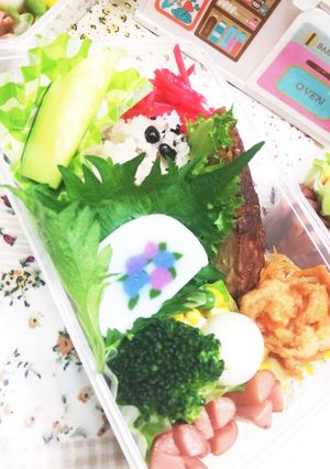 アジサイの季節のお弁当-レシピのメイン写真