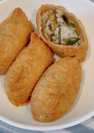 サッパリ美味しい！山形のだしのいなり寿司-レシピのメイン写真
