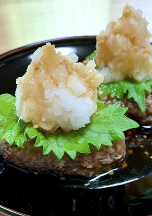 ハンバーグステーキ　おろし和風ソース-レシピのメイン写真