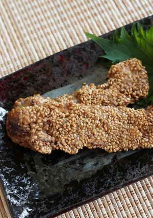 栄養士レシピ＊いわしのごま焼き-レシピのメイン写真