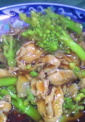 カリブロと豚肉の中華風甘酢あん-レシピのメイン写真