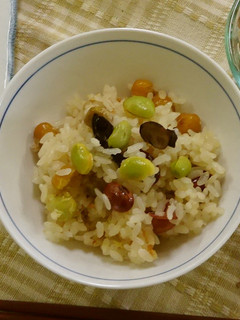 いろいろ豆ご飯-レシピのメイン写真