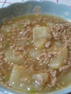 蕪の鶏そぼろあんかけ-レシピのメイン写真