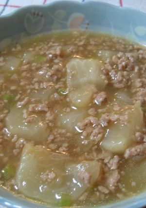 蕪の鶏そぼろあんかけ-レシピのメイン写真