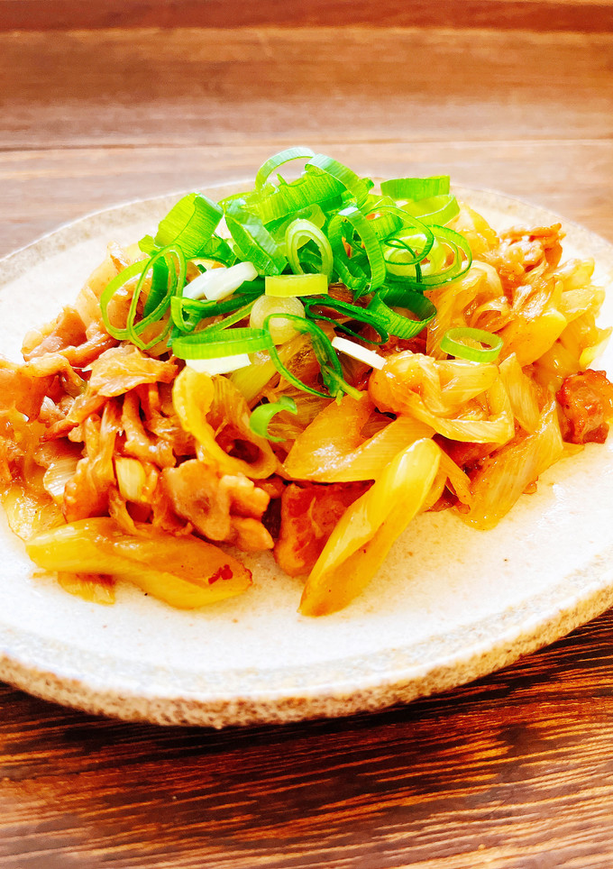 ごはんが進む！簡単☆ねぎ豚炒め-レシピのメイン写真
