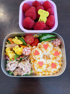 お花風弁当☆幼稚園用☆3歳 年少-レシピのメイン写真