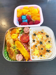 スター弁当☆幼稚園用☆3歳 年少-レシピのメイン写真