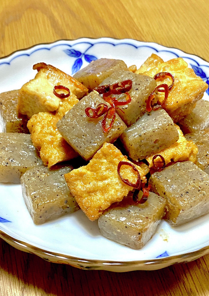 厚揚げとこんにゃくの炒め煮-レシピのメイン写真