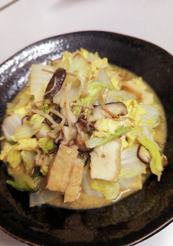 白菜と厚揚げのうま煮-レシピのメイン写真