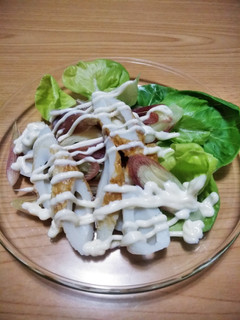 梨湖の簡単激速!ちくわみょうがサラダ-レシピのメイン写真