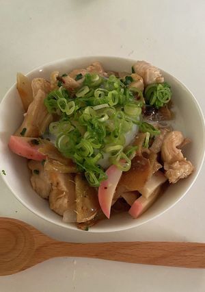 鶏胸肉の生姜餡煮込み丼-レシピのメイン写真