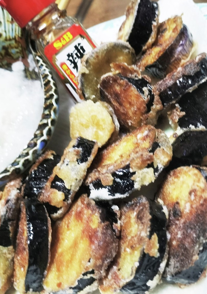 鬼おし茄子唐揚げ！厨房ばあばぁ!-レシピのメイン写真