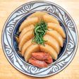 大根の梅煮を冷やしで