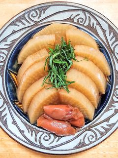 大根の梅煮を冷やしで-レシピのメイン写真