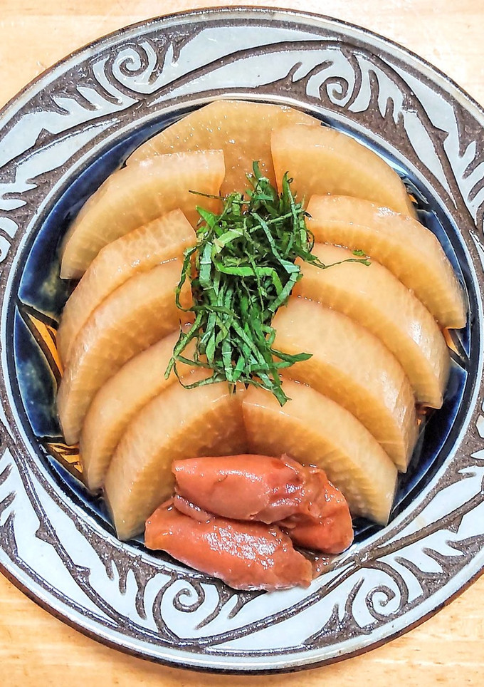 大根の梅煮を冷やしで-レシピのメイン写真