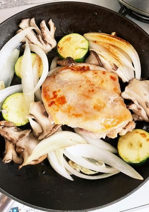 もろみのチカラで肉野菜プレート-レシピのメイン写真