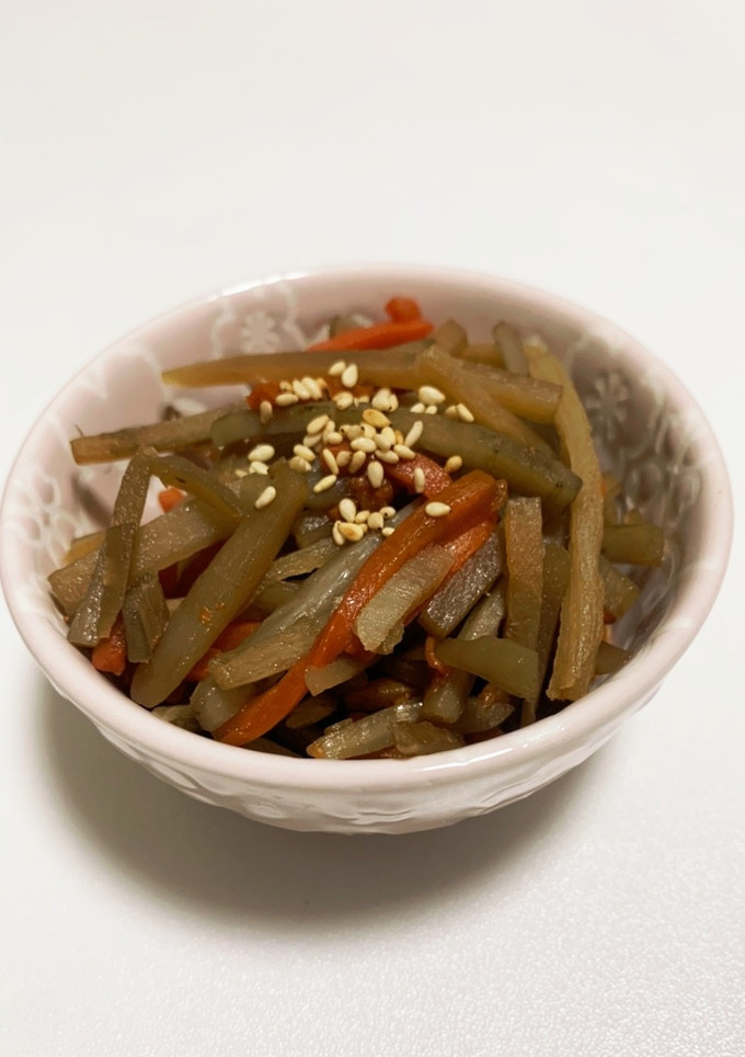 『 副菜 』きんぴらごぼう-レシピのメイン写真