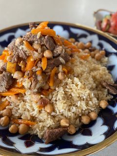 豆、プロフ必読！ 中央アジア、サマルカンドプロフ by カラコルキッチン