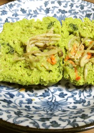 金平マヨ入りレンジで蒸しパン-レシピのメイン写真