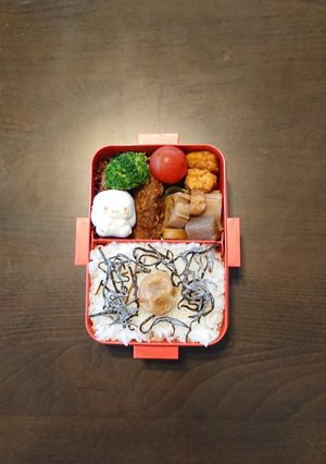 中学生女子弁当2023.6.9-レシピのメイン写真