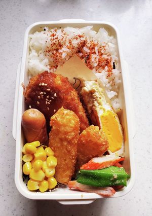 ★高校生息子のお弁当★35-レシピのメイン写真