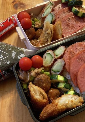 高校生男子弁当331 女子弁当37-レシピのメイン写真