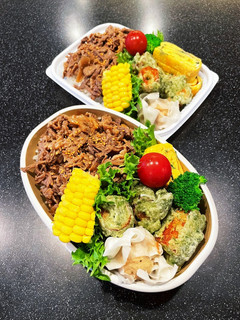 高校生弁当2023 6月9牛肉の時雨煮-レシピのメイン写真