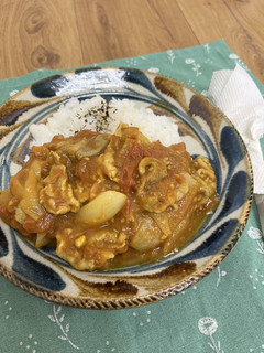 フレッシュトマトの無水カレー-レシピのメイン写真