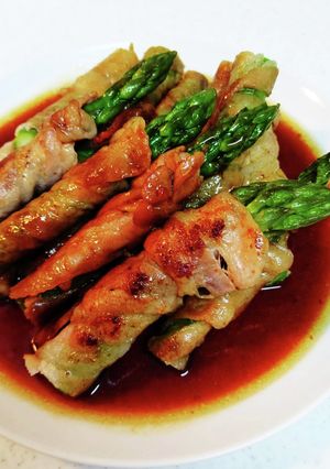 アスパラの肉巻き-レシピのメイン写真