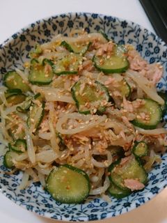 簡単!美味♪もやしときゅうりのごまナムル-レシピのメイン写真
