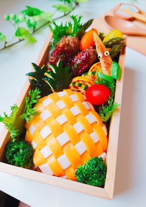女子学生のお弁当(2023.6.9)-レシピのメイン写真