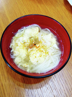 残りそうめんでお味噌汁-レシピのメイン写真