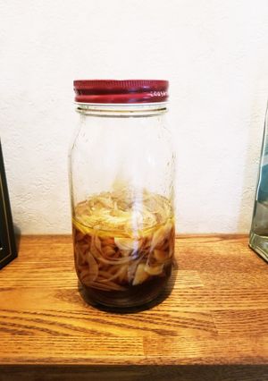 玉ねぎの酢醤油漬け-レシピのメイン写真