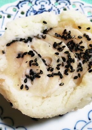 お腹満足残った和風おかずで蒸しパン-レシピのメイン写真
